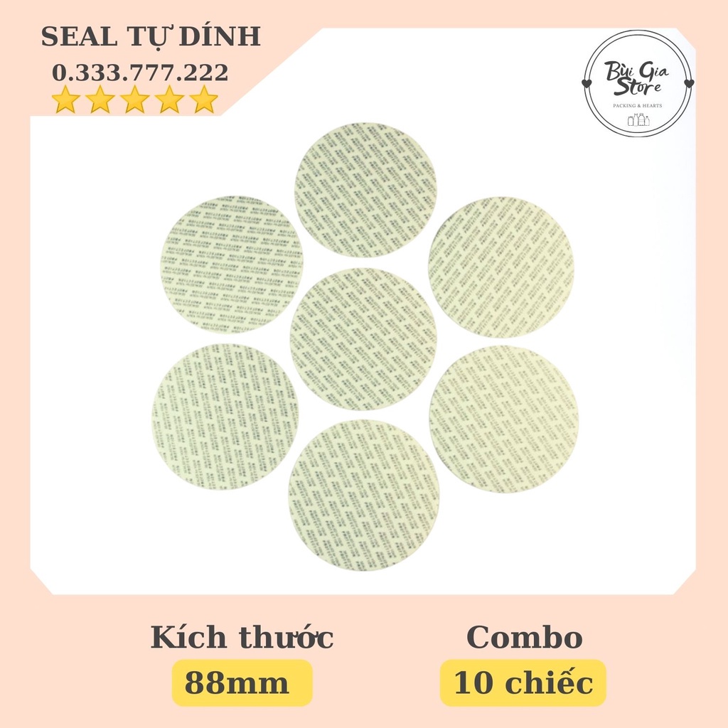 💚ComBo 10 Chiếc Màng Seal Bằng Xốp Tự Dính Dùng Đóng Hộp An Toàn Cho Thực Phẩm