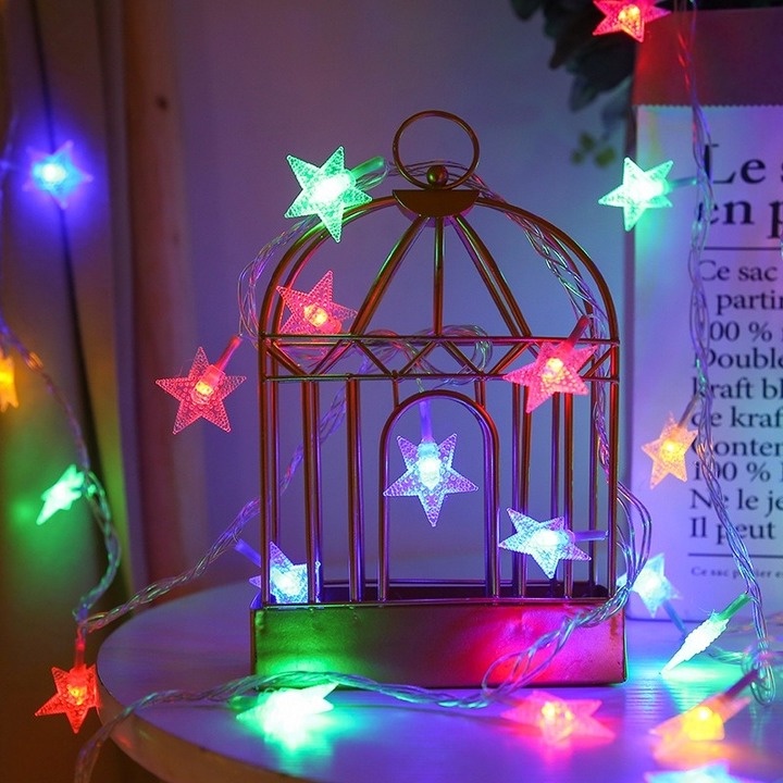 Dây Đèn LED Hình Ngôi Sao Trang Trí Tiệc