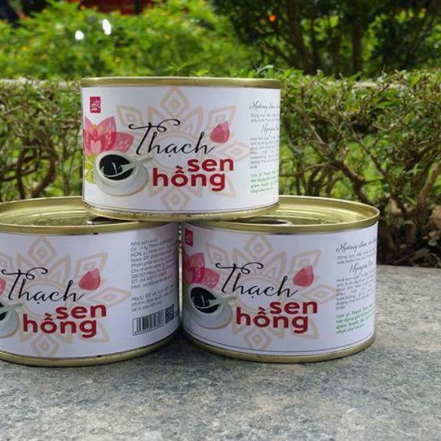 Thạch sen hồng