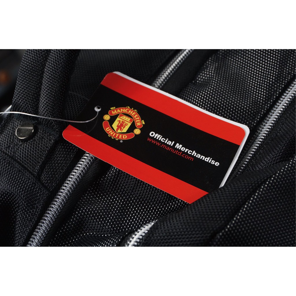 [BL93] Balo Cặp Thời Trang Manchester Utd Hàng xuất chính hãng Họa Tiết Trái Banh Da Đỏ | BigBuy360 - bigbuy360.vn
