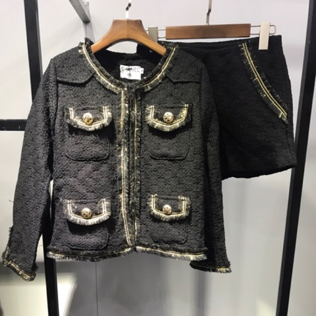 Set Tweed Cực Sang Chảnh 🌟CAO CẤP🌟( Còn Màu Trắng )