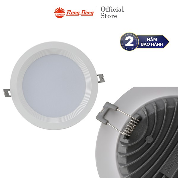 Đèn LED âm trần downlight Rạng Đông khoét trần 155mm