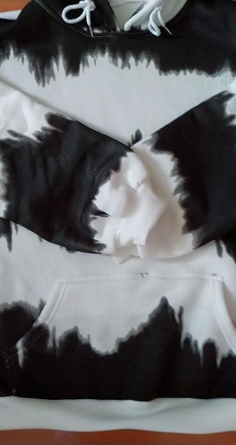 (ORDER) Áo hoodie ulzzang nam nữ loang bạc 🌈 FREESHIP 💚 Áo nỉ lót bông dáng rộng 💚 | BigBuy360 - bigbuy360.vn