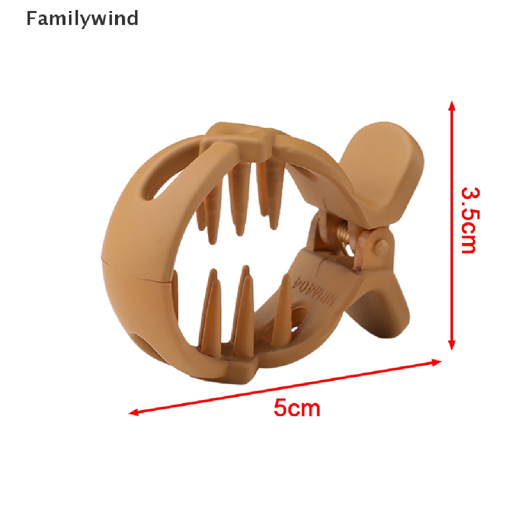 Kẹp Tóc Móng Vuốt Đuôi Ngựa Đơn Giản Cho Nữ