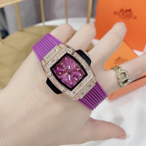 Đồng hồ hublut chất liệu dây silicon,bảo hành 12 tháng toàn quốc | BigBuy360 - bigbuy360.vn