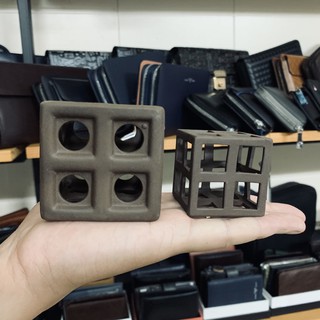 Hộp sứ vuông - Đồ chơi tép - trang trí bể cá