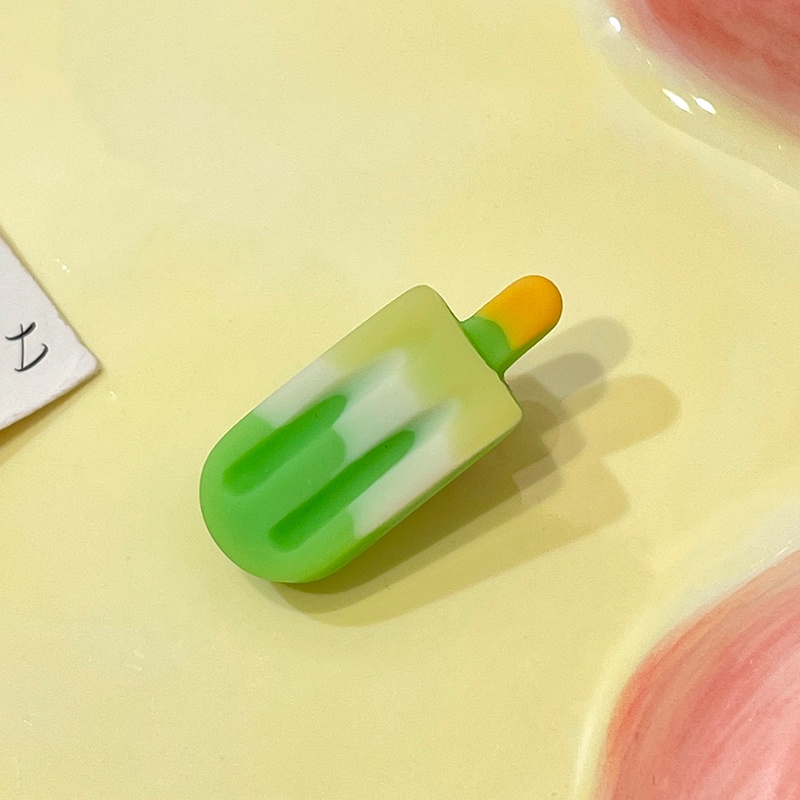 Kẹp Tóc Hình Que Kem Màu Kẹo Dễ Thương Phong Cách Nhật Bản