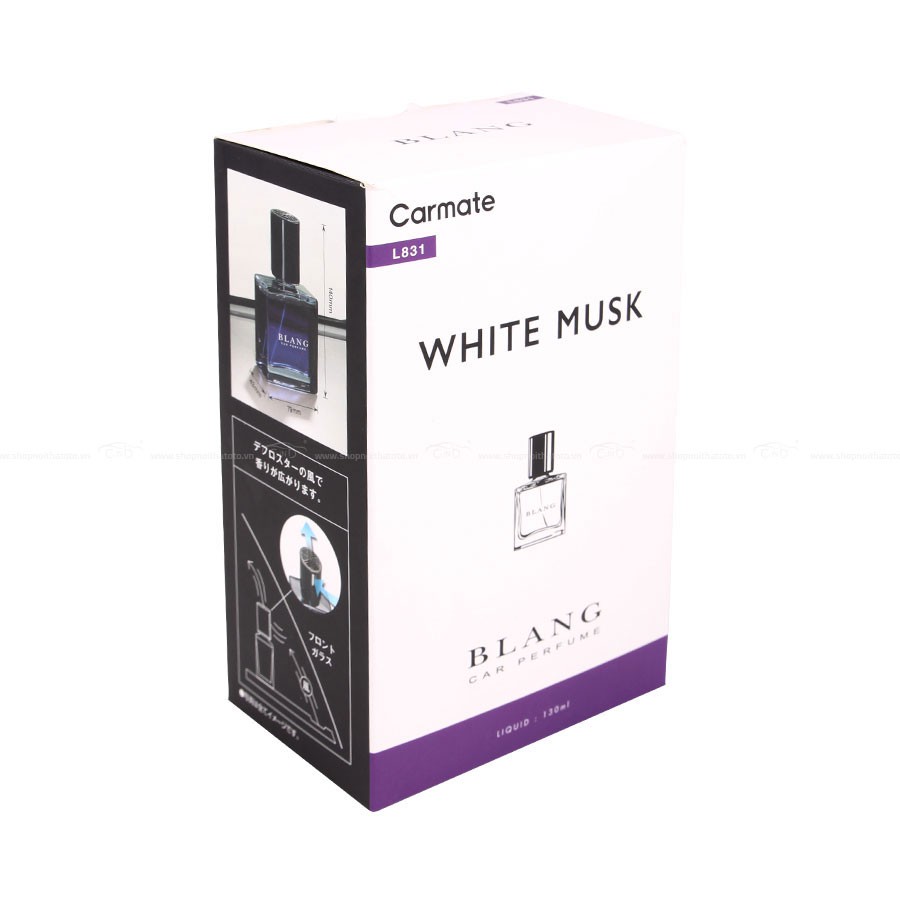 Nước Hoa Ô Tô CARMATE Blang Liquid BC 130ml Nhập Khẩu Chính Hãng