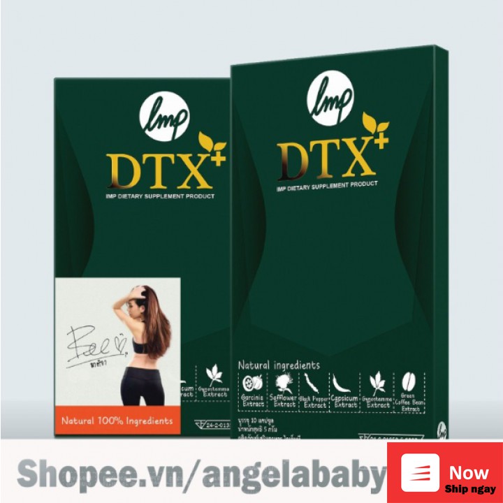 1 vỉ giảm cân Detox Dtoxi - Dtoxi PLUS