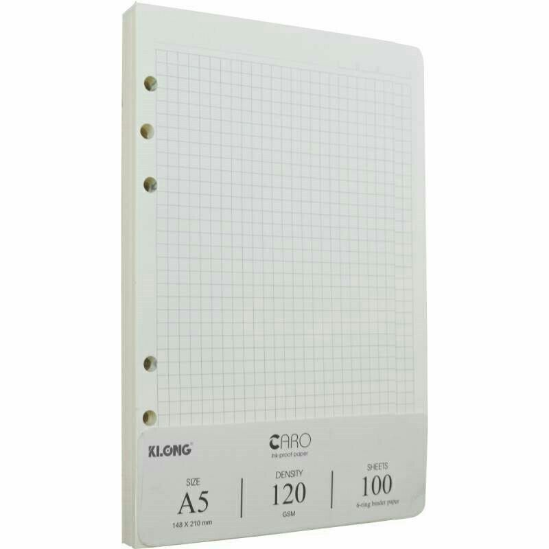 Ruột giấy refill sổ còng Caro, chấm A5 - 100 tờ; MS:996,997