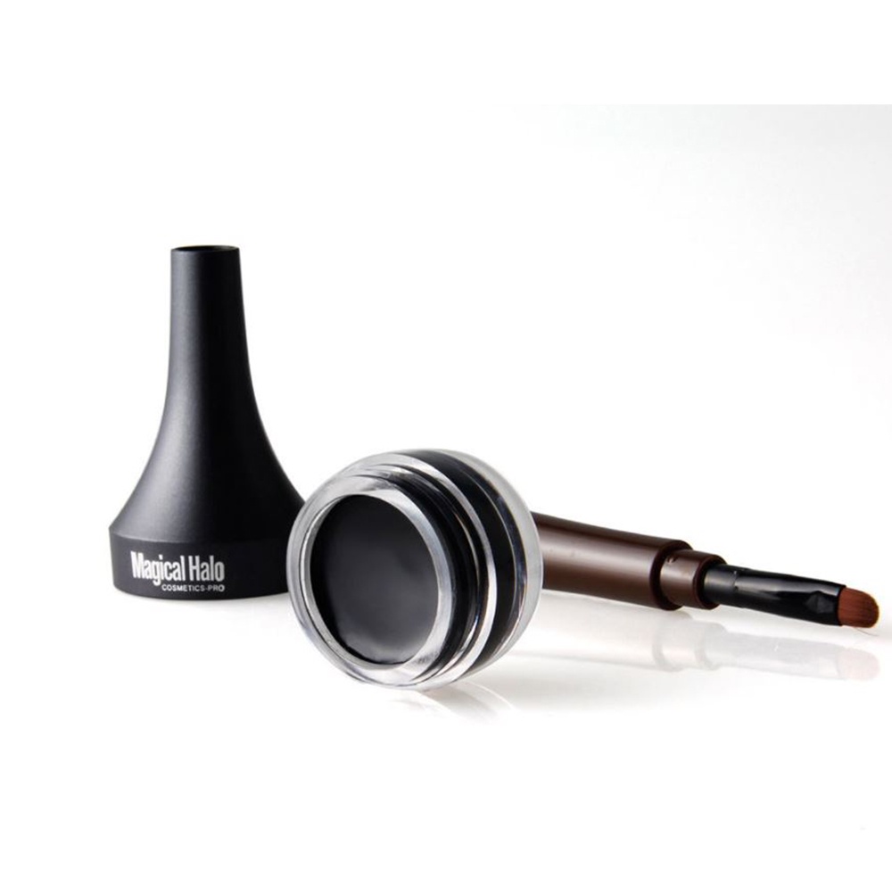 Gel vẽ mí Magical Halo Đen, Trang Điểm Đôi Mắt Cuốn Hút, Điểm Nhấn Phong Cách Ấn Tượng