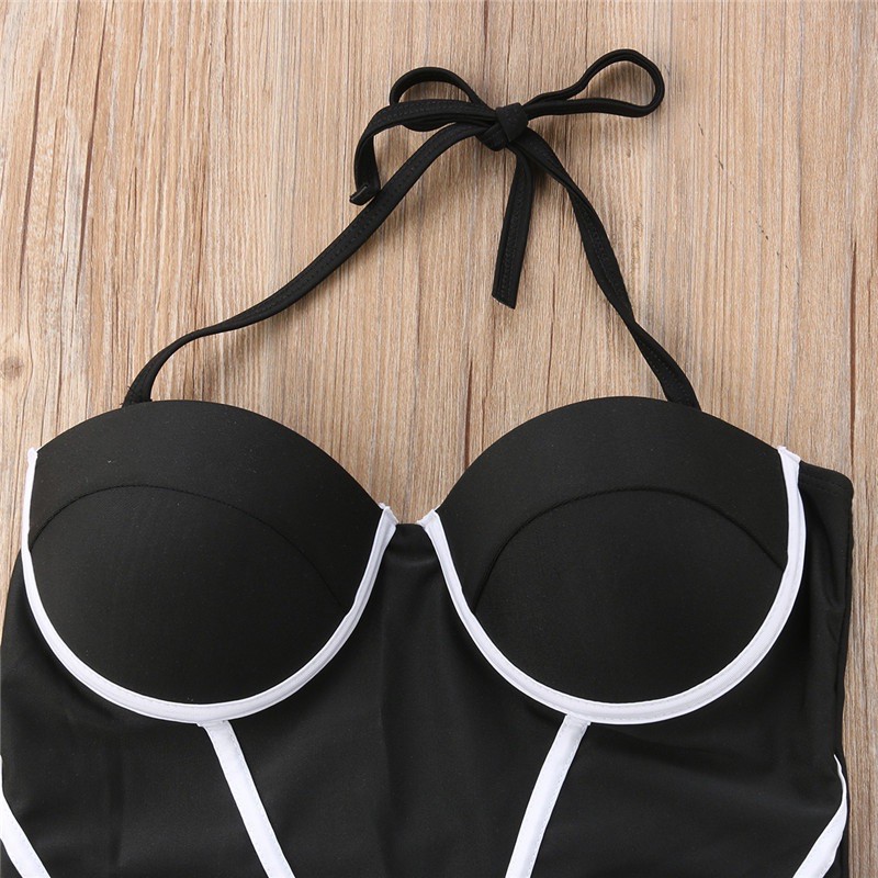 Đồ bơi Bikini liền một mảnh sexy Hàn Quốc mẫu mới đi biển CiCi