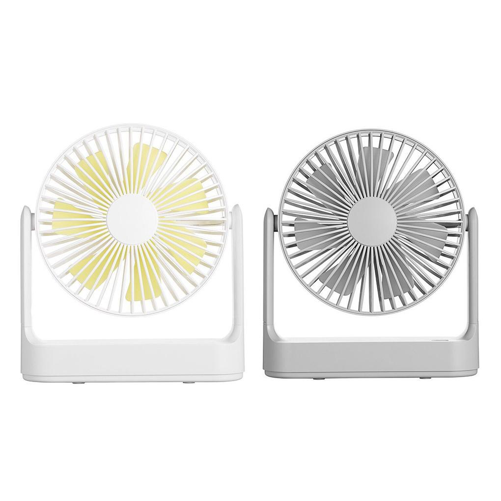 Quạt Điện Để Bàn Sạc Được 270° Quạt Làm Mát Mùa Hè Góc Rộng Mạnh Mẽ Không Khí Phòng Khách