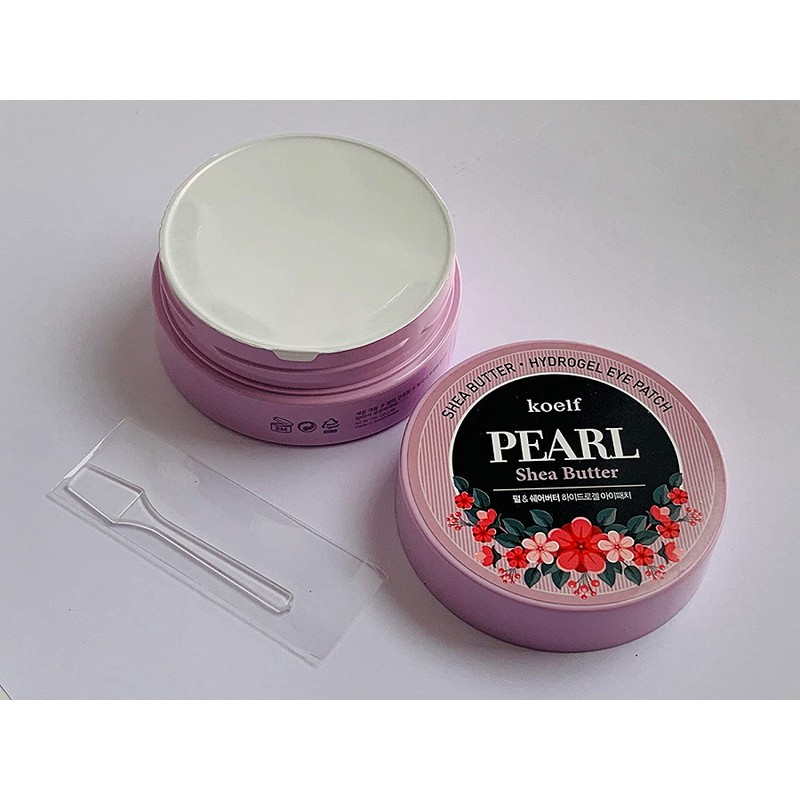 Mặt nạ mắt Petitfee KOELF Pearl & Shea Butter Hydrogel Eye Patch