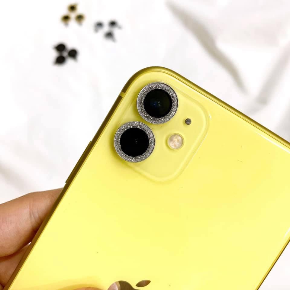 Bộ DÁN NHŨ LÂP LÁNH BẢO VỆ CAMERA IPHONE 12 Pro Max12 Pro,12 12 Mini 11 PRO MAX,chính hãngKuzoom cực nổi bật titan