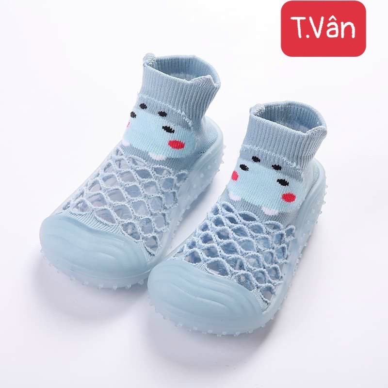 Giày bún tập đi cho bé thoáng khí Hàng Quảng Châu CAO CẤP