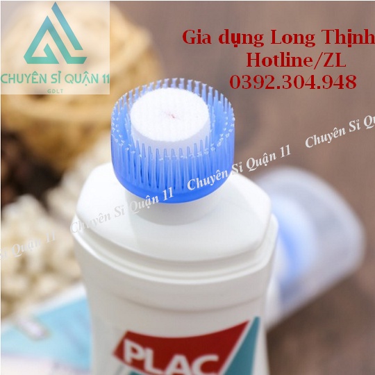 Chai Nước Lau Giày thần thánh PLAC, nước tẩy trắng giày đầu chà dễ sử dụng 100ml
