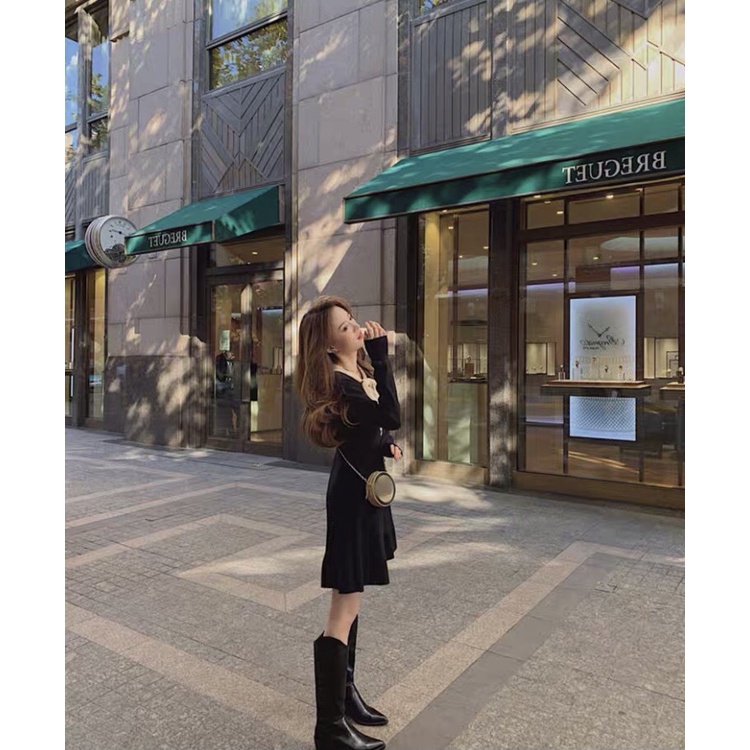 [SIEU CHECKCHI] VÁY DÁNG XÒE, TAY ÁO DÀI, CỔ ÁO THẮT NƠ, CÓ KHÓA ÁO CỰC PHONG CÁCH ĐỂ ĐI TIỆC (TL5) | BigBuy360 - bigbuy360.vn