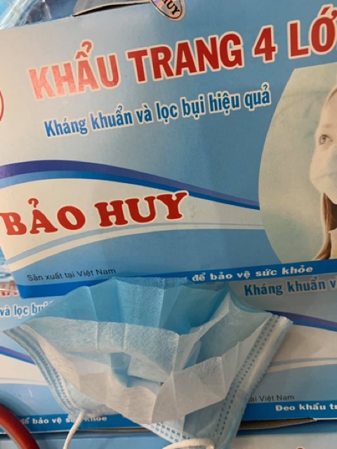 Khẩu trang kháng khuẩn ?FREE SHIP? Khẩu trang y tế Bảo Huy