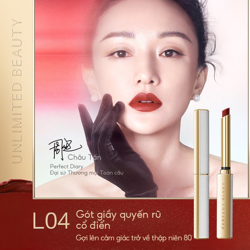 Son Lì Perfect Diary Tông Nhung Lì Đậm Bộ Sưu Tập Mùa Đông Với Thỏi Nhỏ 8 Màu | BigBuy360 - bigbuy360.vn