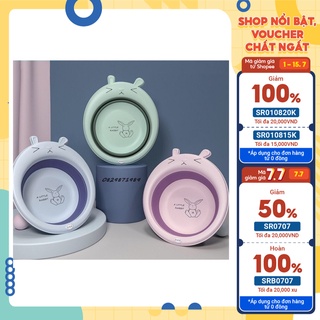 Chậu gấp gọn rửa mặt cao cấp chính hãng MUTONG thông minh cho bé