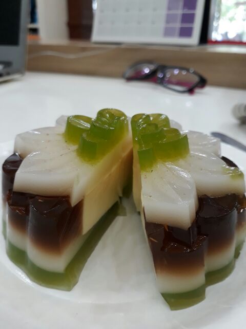 Bánh trung thu rau câu bánh flan