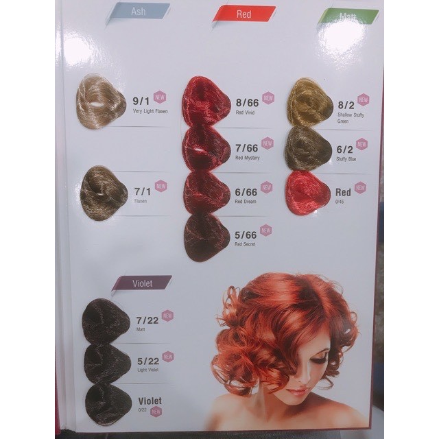 (Hàng Salon) Thuốc Nhuộm Tóc Chuyên Nghiệp Chibas