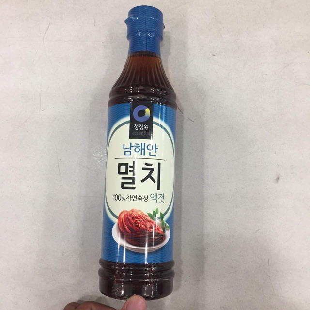 Nước mắm cá cơm Hàn Quốc 750g