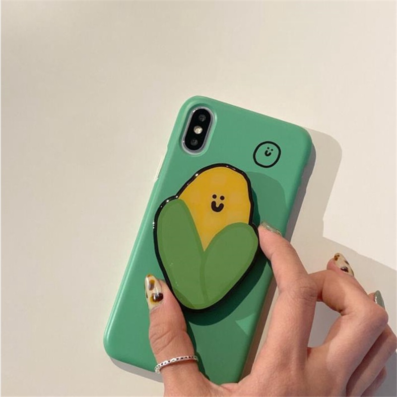 Popsocket giá đỡ chống lưng cho điện thoại loại nhựa hình hoạt hình cute
