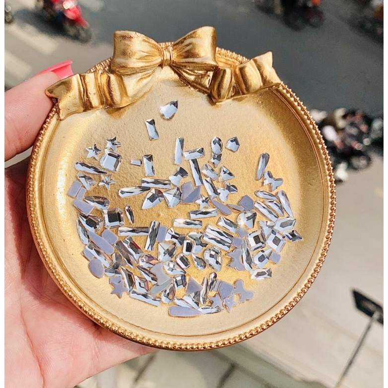 Đá Hình sét chân keo 100 viên