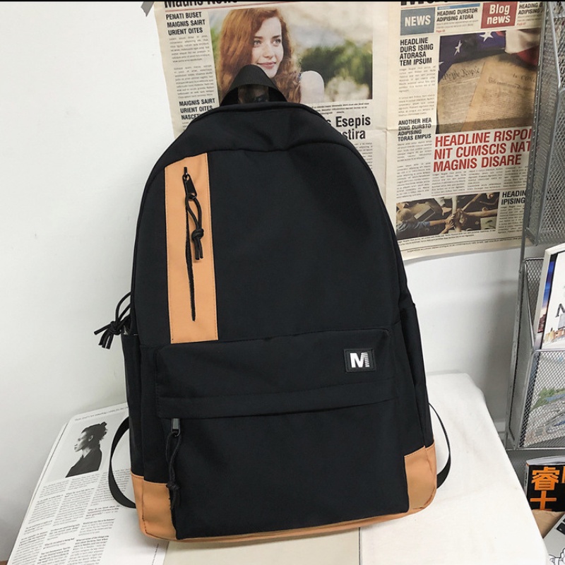 Balo Thời Trang Unisex Nam Nữ Phong Cách Ulzzang Hàn Quốc BAA02
