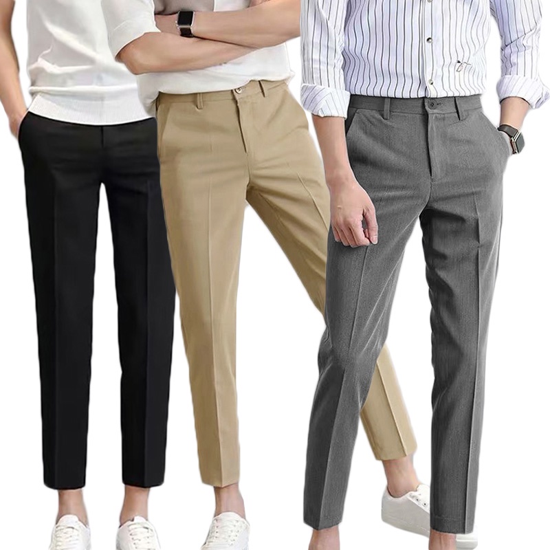 Quần Dài Ống Rộng Kiểu Dáng Thoải Mái Cho Nam