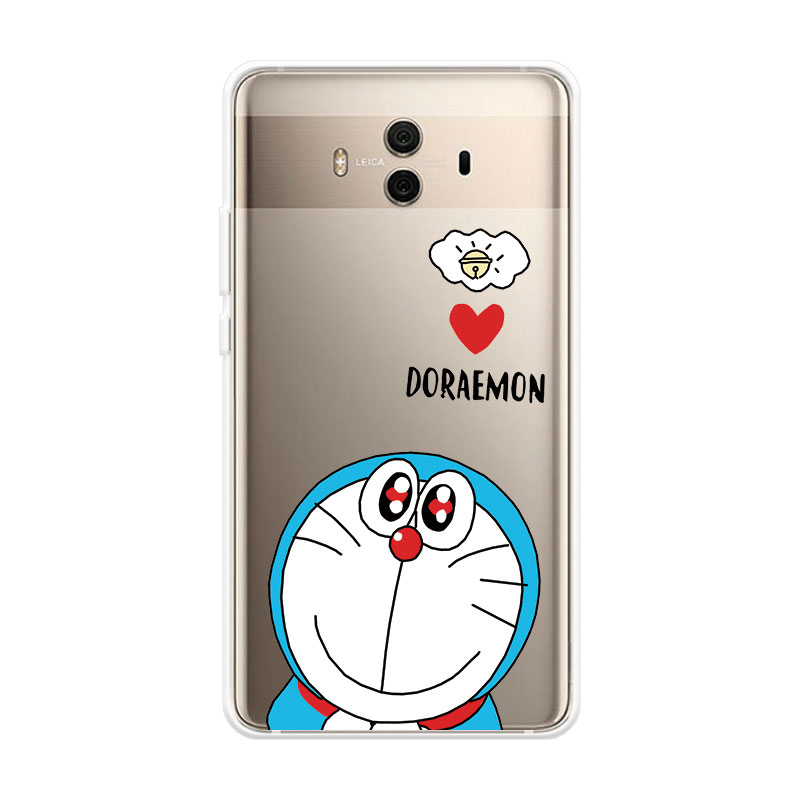 Ốp Lưng Huawei Mate 9 10 Mate9 Pro Mate10 Lite TPU mềm Case Doraemon Two