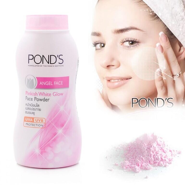 COMBO 2 HỘP Phấn phủ bột Ponds Magic Powder trắng hồng 50g