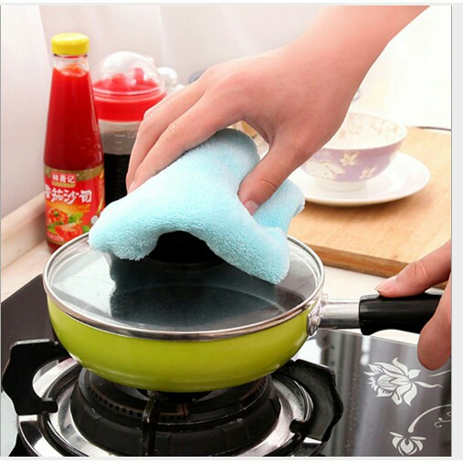 Khăn Lau Tay Nhà Bếp Đa Năng Mềm Mịn Size 35x28cm (Loại Mỏng)