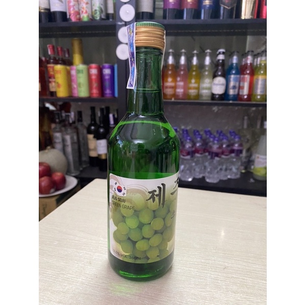 Thùng x 20 Chai Soju Hàn Quốc JEJU 360ml