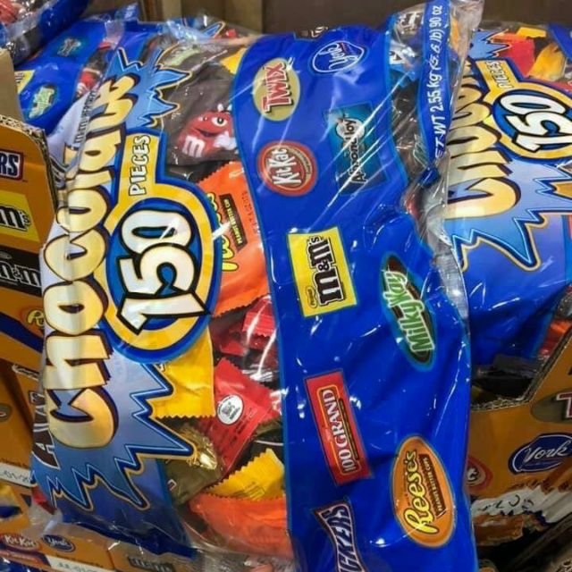 Socola Kirkland Chocolate 150 Pieces 2.55kg date 8/21