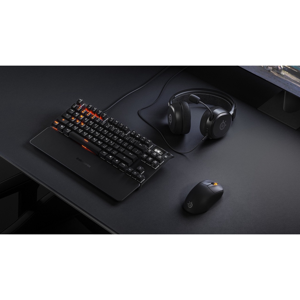 Tai nghe gaming có dây Steelseries Arctis Prime (Tặng 1 cặp đệm tai nghe chính hãng)