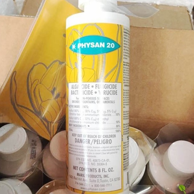 Physan 20SL hàng nhập Mỹ (240ml) - Thuốc Trừ Nấm Bệnh Sát Khuẩn Phong Lan, Cây Cảnh