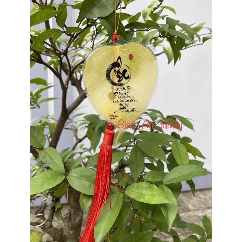 Lá Bồ đề thư pháp_Công ơn của CHA