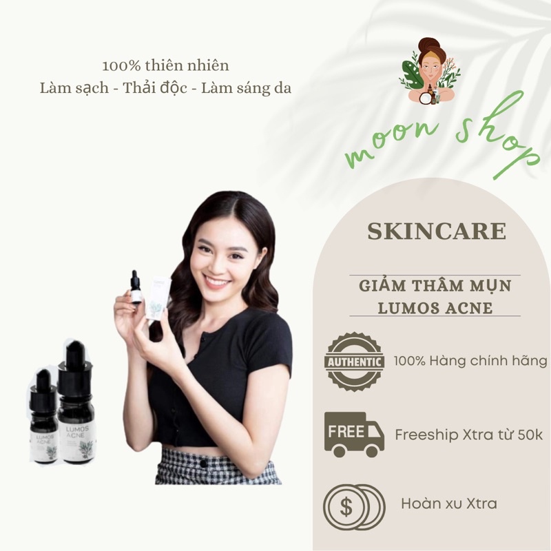 LUMOS ACNE XOÁ TAN NỖI LO THÂM MỤN