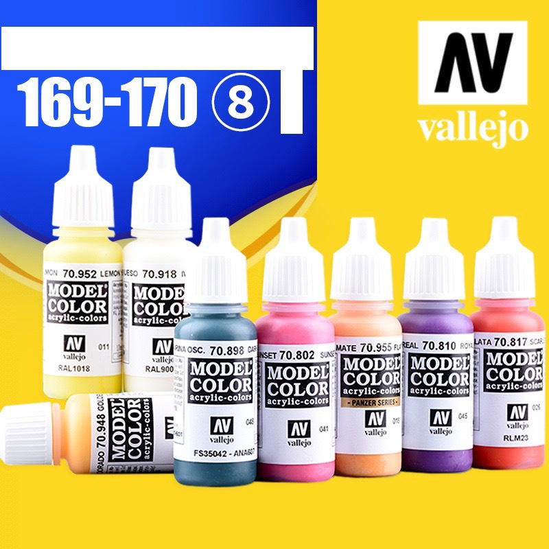 Sơn mô hình VALLEJO Model Color 17 ml ( 169-170)