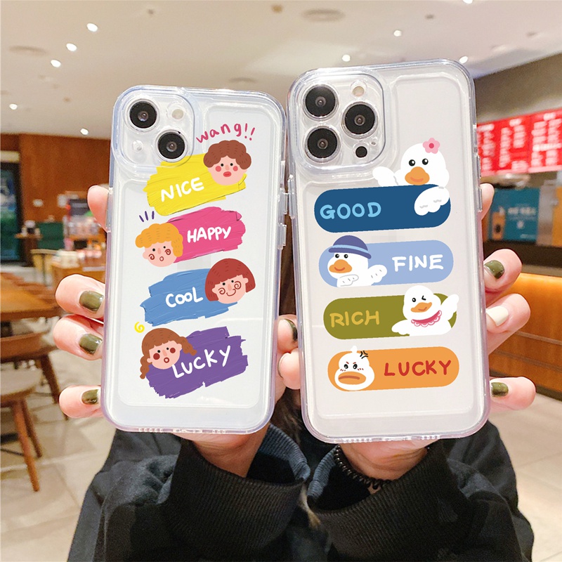 Suntaiho Ốp lưng Suntaiho Ốp lưng iphone Ốp Điện Thoại mềm trong in tiếng Anh thích hợp cho iPhone 11/ pro/ 13 pro/ Max 12 pro/ Max/ Xs Max/ XR/ 7 Plus