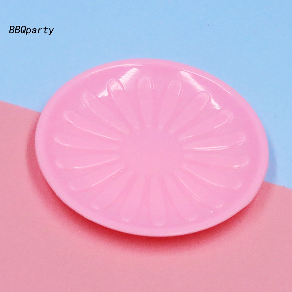 Đĩa nhựa mini hình tròn dùng trang trí nhà búp bê