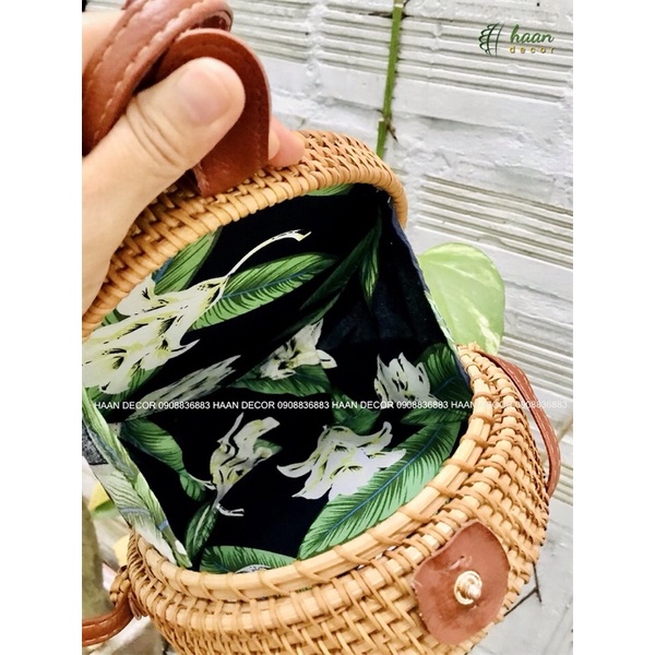 Túi mây tròn nhiều mẫu - đường kính 18cm