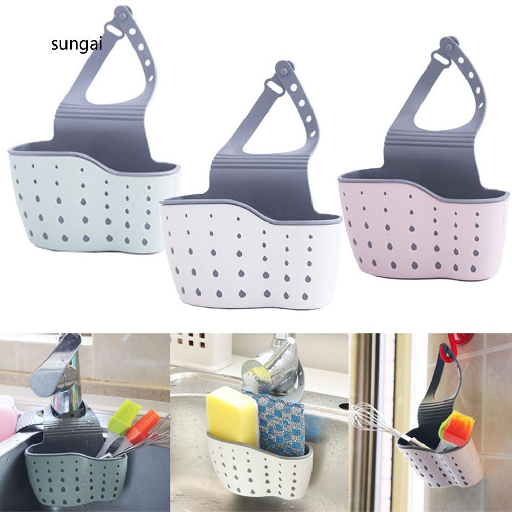 Giá đỡ thoát nước đựng xốp rửa chén đa năng tiện dụng cho nhà bếp | BigBuy360 - bigbuy360.vn
