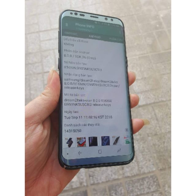 Samsung s8 plus xách tay Hàn Quốc