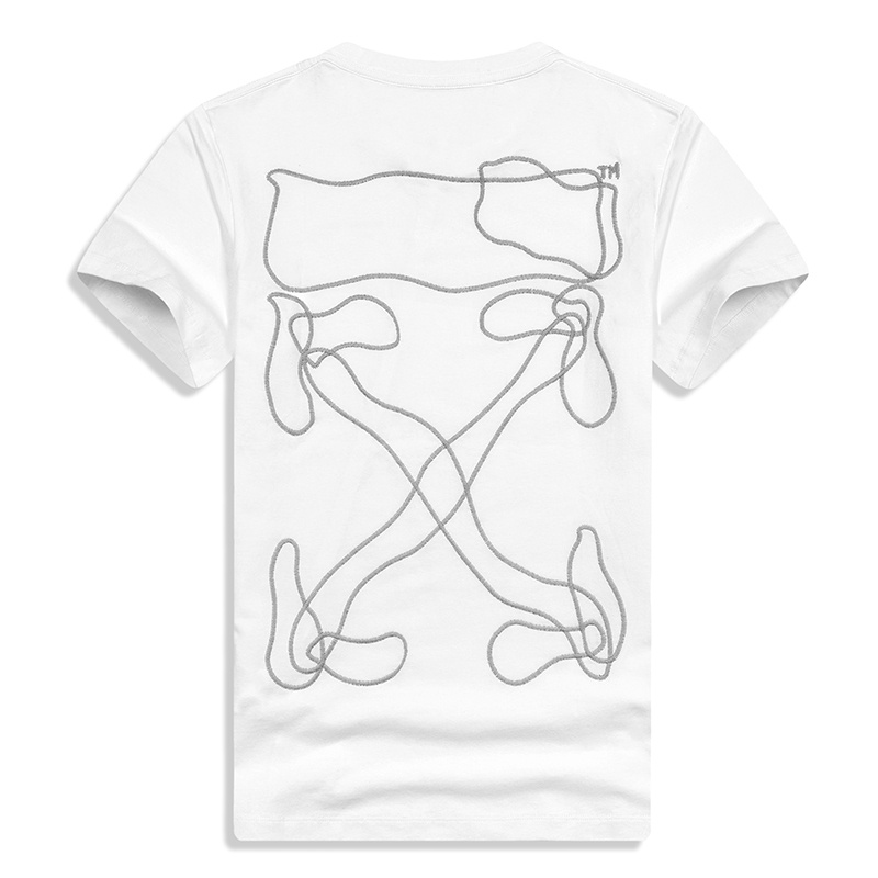 Áo Thun Tay Ngắn Off White Thời Trang Cá Tính Cho Nam Nữ