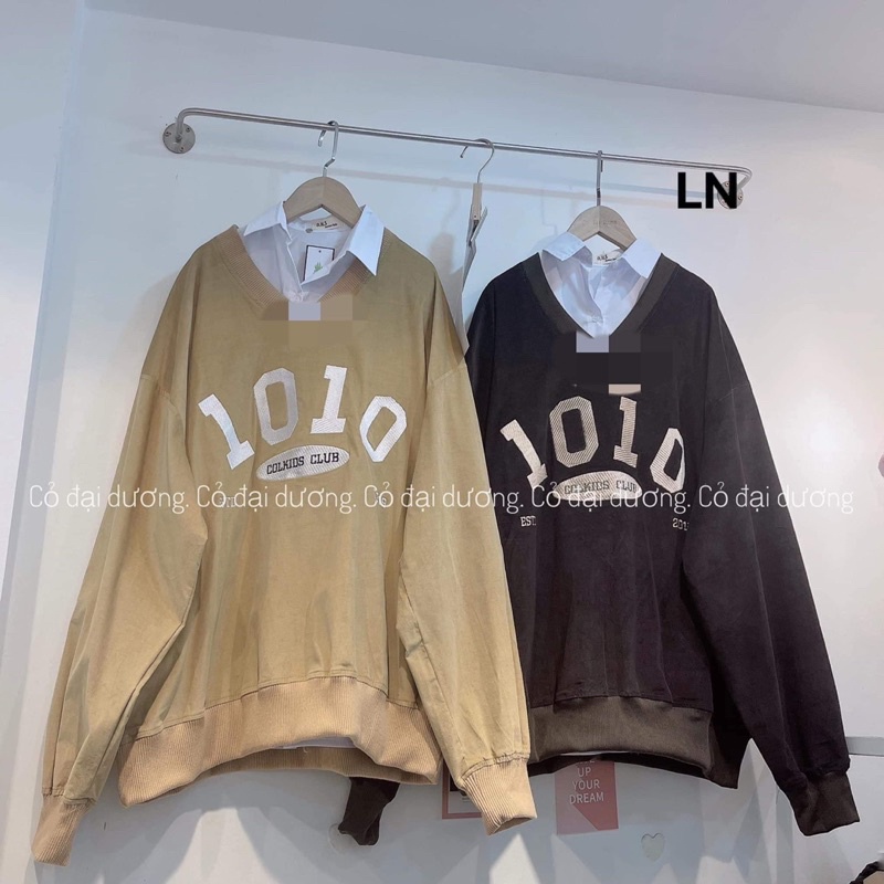 Áo Swt IOIO tay bồng DA6