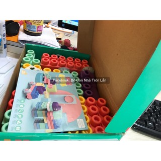 Bộ xếp hình dẻo - lego silicon loại to - lego silicon siêu dẻo